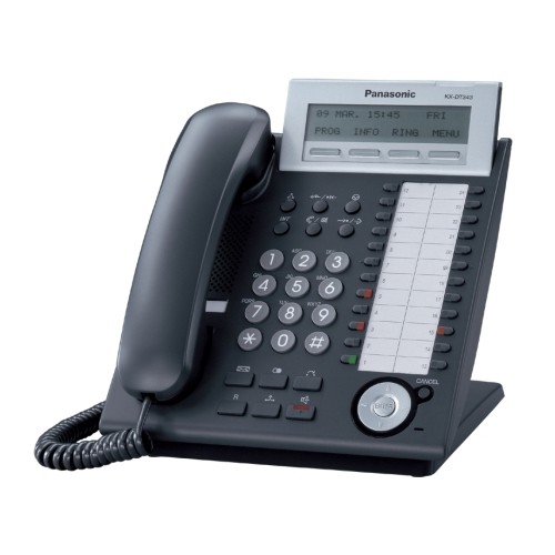 Panasonic KX-DT343-B Single Line Corded Phone for sale online