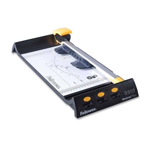 Front Standard. Fellowes - Neutron Plus Rotary Trimmer.