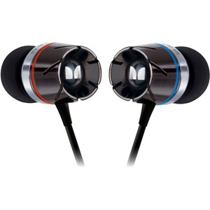 Best Buy: Monster Turbine Mobile Earset Black Chrome MH TRB IE CT