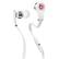 Front Standard. Beats by Dr. Dre - Tour Earset - White.