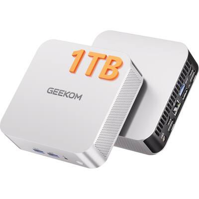 GEEKOM A7 2026 Mini PC, AMD Ryzen 5 7535HS, 16GB DDR5 & 1TB 2280 GEEKOM A7 2026 Mini PC, AMD Ryzen 5 7535HS, 16GB DDR5 & 1TB 2280
