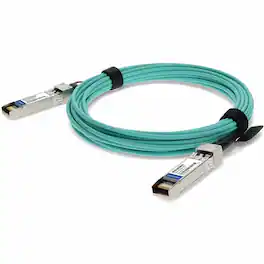 AddOn - Cisco® Compatible TAA Compliant 25GBase-AOC SFP28 Active Optical Cable (850nm, MMF, 10m) - 32.81 ft Fiber - White