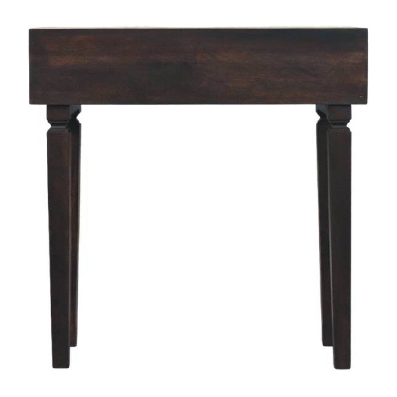 Alt View 5. Artisan Furniture - Artisan Furniture Cadiz Carved Slim Console, 2 Drawers - Brown.