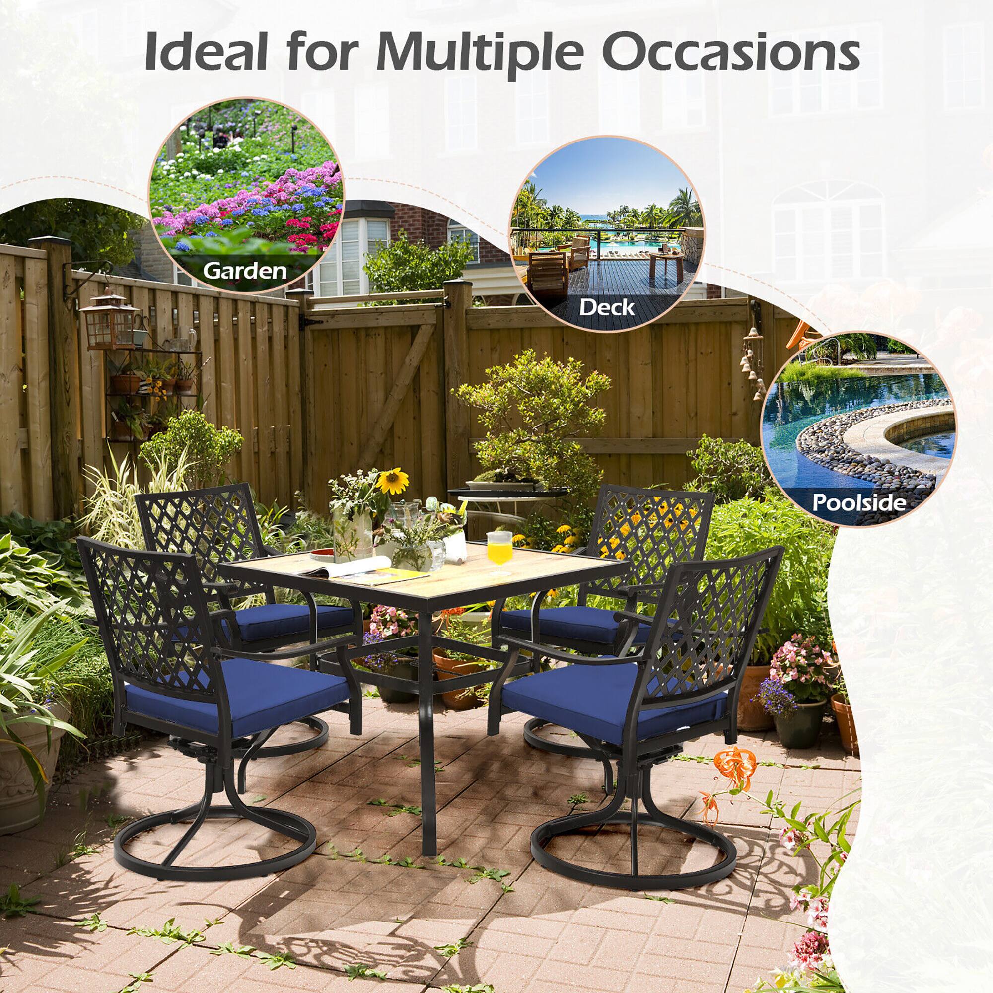 Ideal for Multiple Occasions

- Garden
- Deck
- Poolside