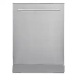 Magic Chef - 24 in. Top Control Built-in Tall Stainless Steel Tub Dishwasher in Stainless - Stainless Steel