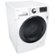 Angle Zoom. LG - 2.3 Cu. Ft. High-Efficiency Front-Load Washer and Electric Dryer Combo with 6Motion Technology - White.