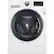 Front. LG - 2.3 Cu. Ft. High-Efficiency Front-Load Washer and Electric Dryer Combo with 6Motion Technology - White.