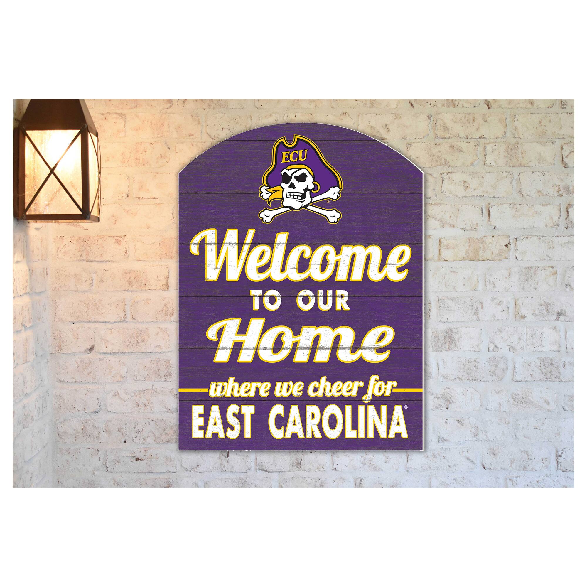 ECU Welcome to our Home where we cheer for EAST CAROLINA