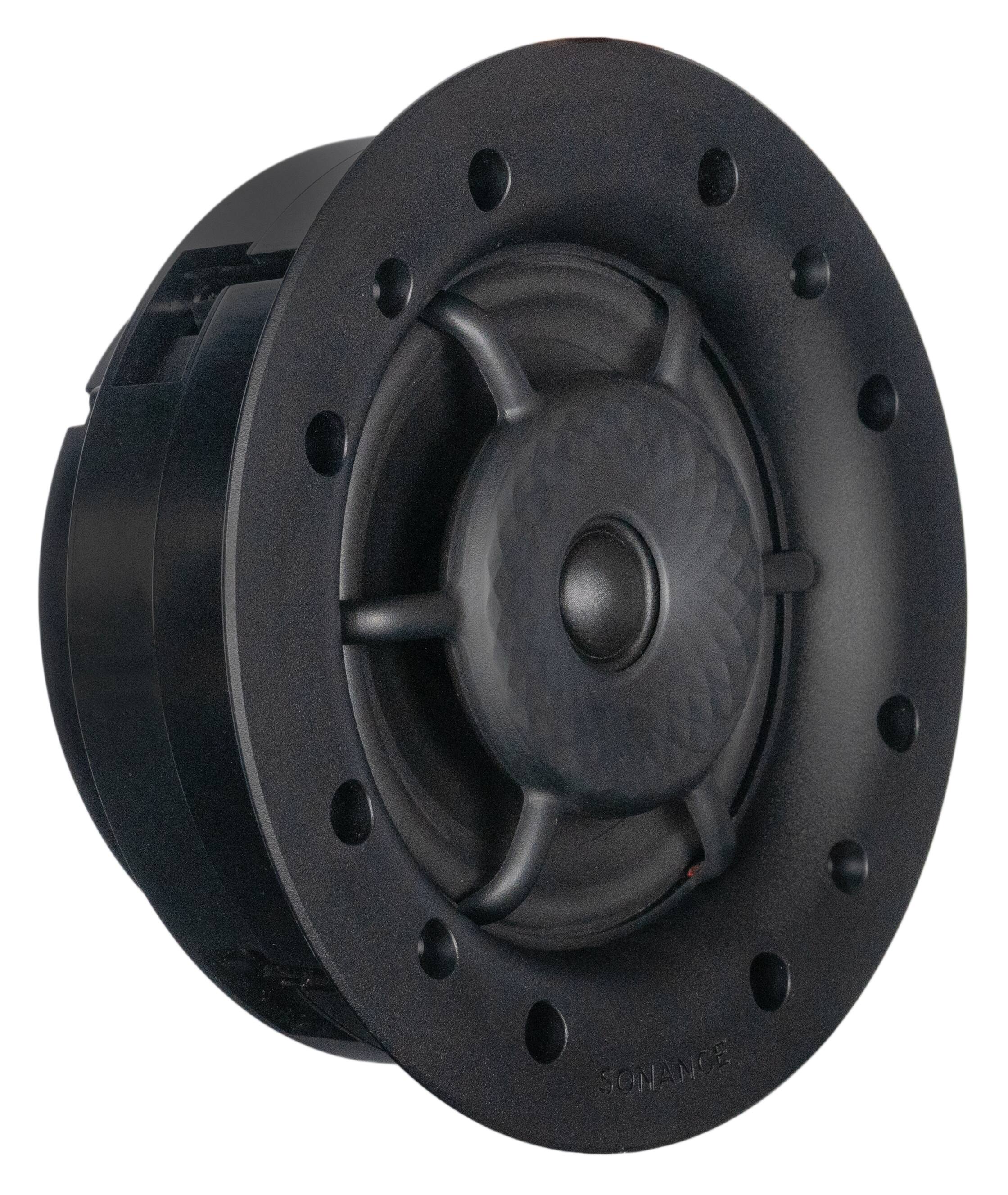 Alt View 5. Sonance - VXXT6R SST SINGLE SPEAKER - Visual Experiece Extreme 6-1/2" Single Stereo 2-Way Indoor/Outdoor In Ceiling Speaker (Each) - Paintable White.