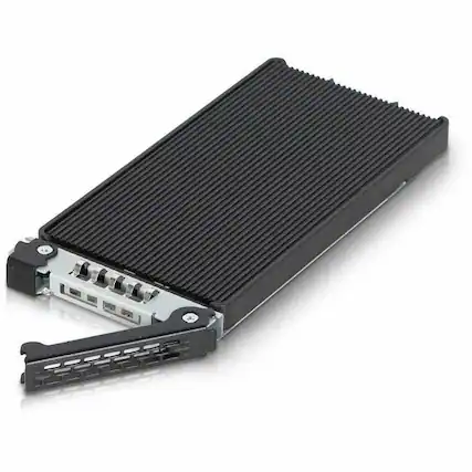 Front. Icy Dock - Icy Dock ToughArmor MB834TP-B Drive Bay Adapter PCI Express NVMe - 1 x SSD Supported - Metal.