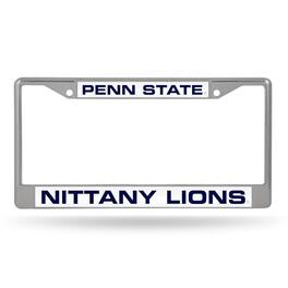 Rico Industries - Penn State Nittany Lions Chrome Metal Laser Cut License Plate Frame - Multi