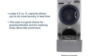 Features: Front Load Washer with TurboWash and Steam