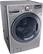 Angle. LG - TurboWash 4.5 Cu. Ft. 12-Cycle Front-Loading Washer with Steam - Graphite steel.