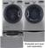 Alt View 14. LG - TurboWash 4.5 Cu. Ft. 12-Cycle Front-Loading Washer with Steam - Graphite steel.