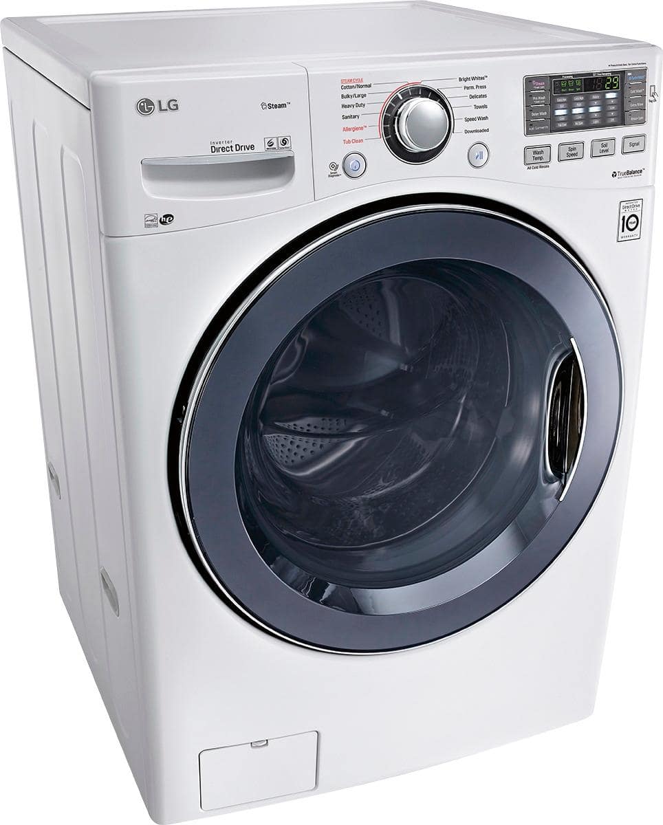 Customer Reviews: LG TurboWash 4.5 Cu. Ft. 12-Cycle Front-Loading ...