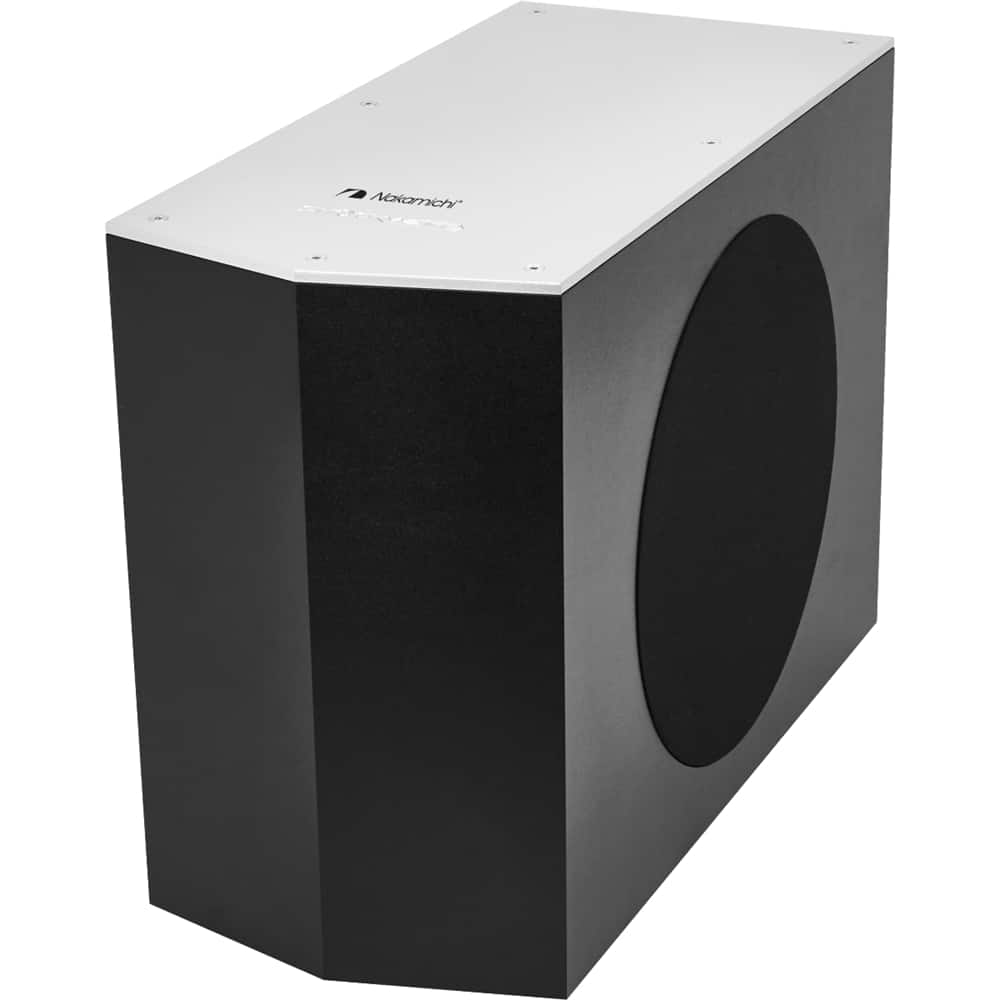 Alt View 13. Nakamichi - 7.1-Channel Soundbar System with Front Effects Speakers, 8" Wireless Subwoofer & Rear Satellite Speakers - Black.