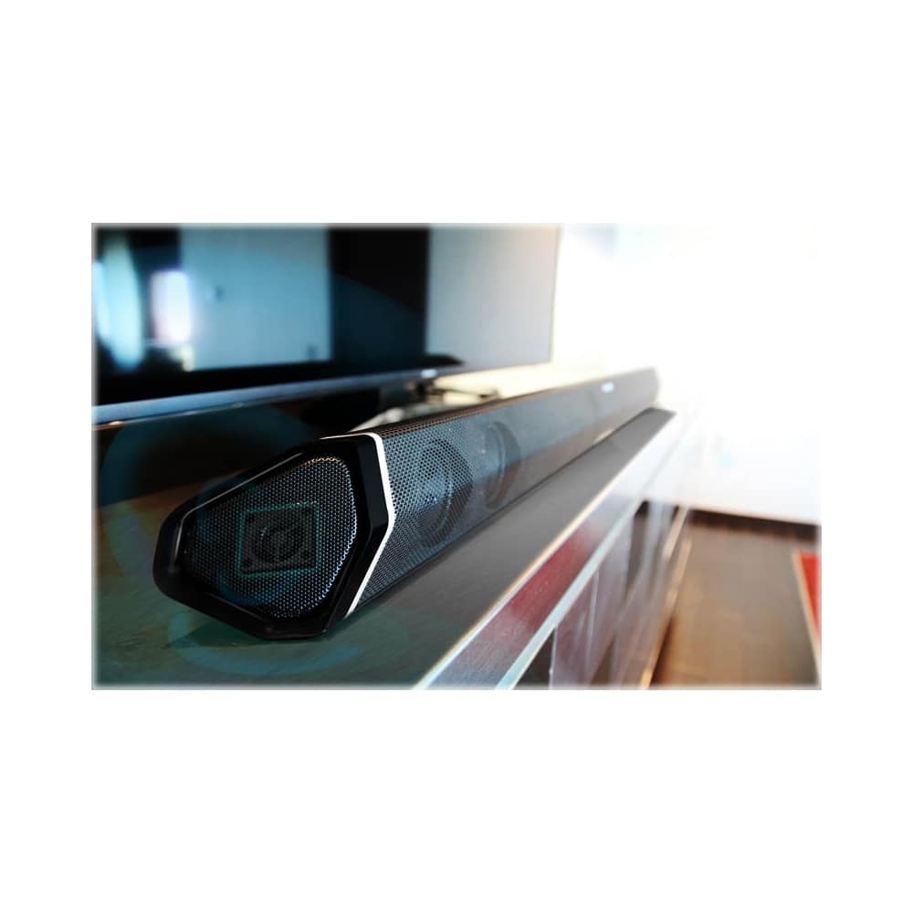 Alt View 18. Nakamichi - 7.1-Channel Soundbar System with Front Effects Speakers, 8" Wireless Subwoofer & Rear Satellite Speakers - Black.