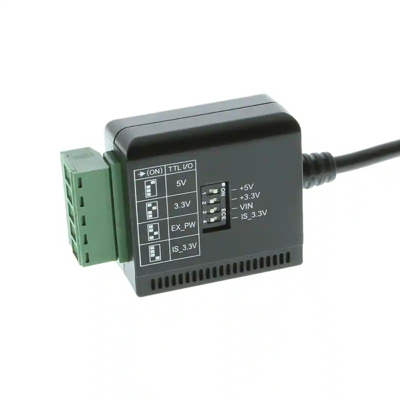 Coolgear USB to TTL / CMOS Serial Adapter RS 232 Isolated Terminal ...