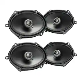 Maxxsonics - FKB168 MB Quart Formula 5x7/6x8" Coaxial Car Audio Speakers (2 Pair) - Black