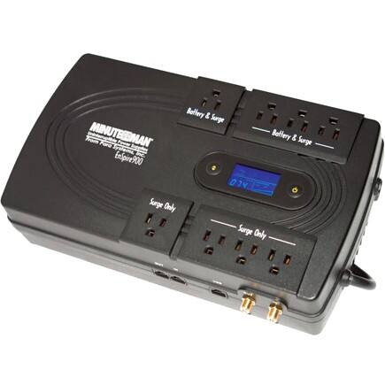 Alt View Standard 20. Minuteman - 900 VA Stand-by UPS with 8 Outlets.