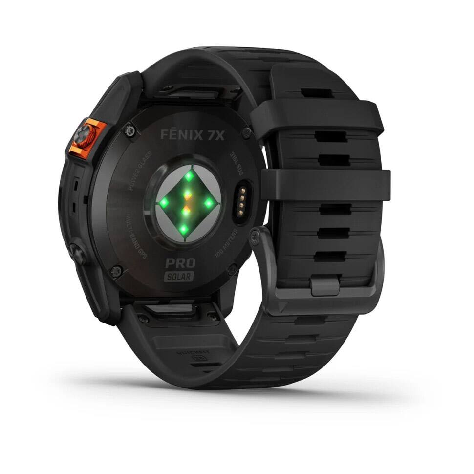 Bundle Garmin Fenix 7X Pro Solar Edition Gps Smartwatch Slate Gray
