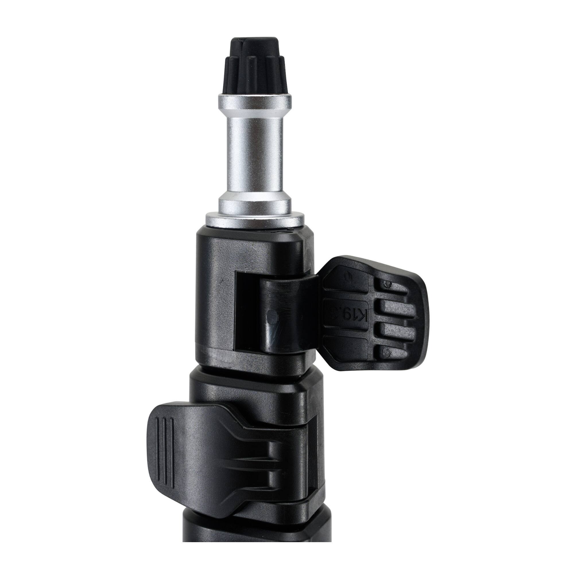 Back. Amaran - amaran 6.5 Feet Black Light Stand with Adjustable Height and Portable Design.