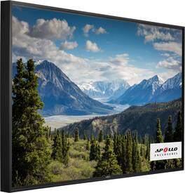 Apollo Enclosures - Apollo 100" Deluxe Outdoor TV Enclosure for 98" to 100" TVs, Quality Aluminum Construction, UL/CSA certified for safety - Black