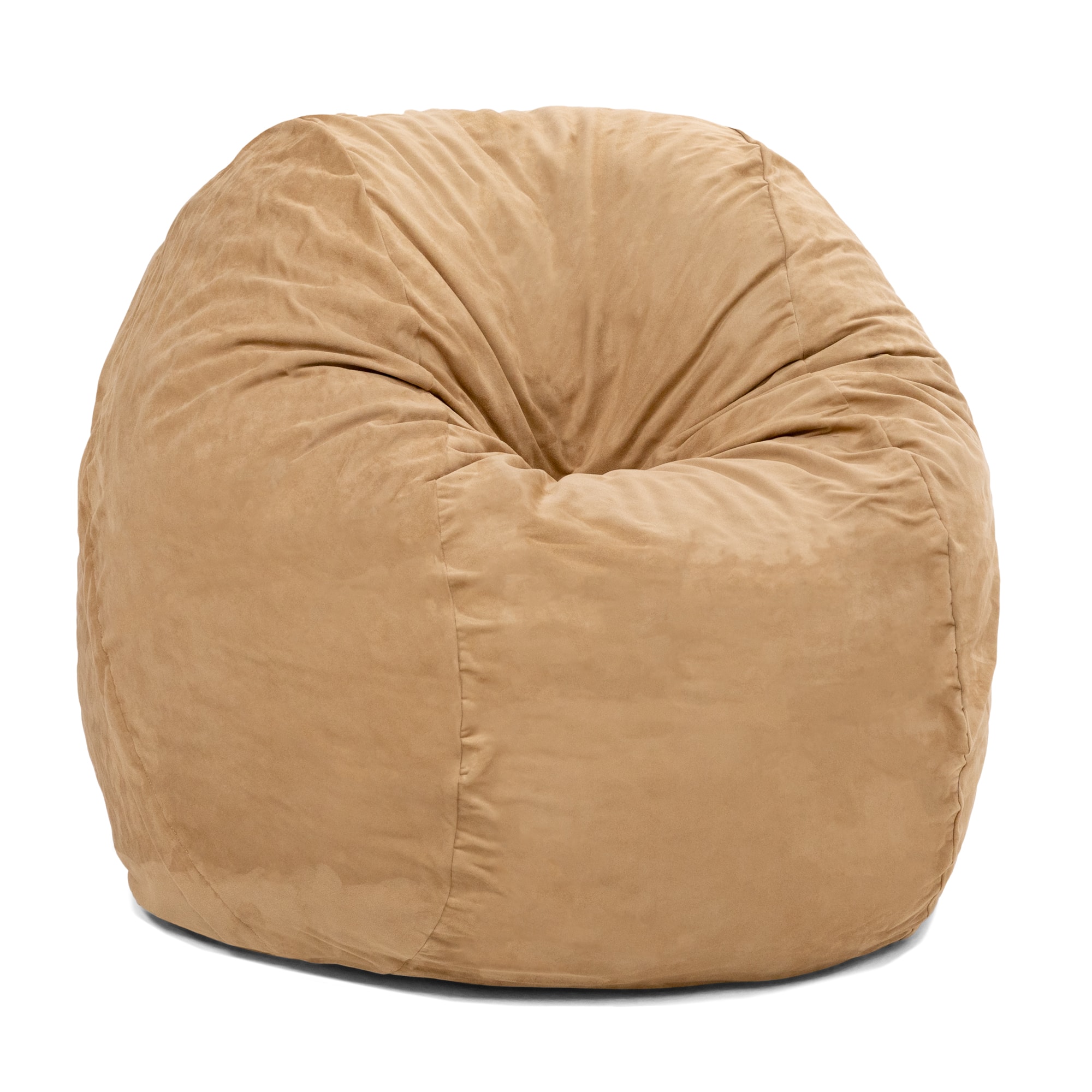 Jaxx - Saxx 5 Foot Large Bean Bag w/ Removable Cover - Camel