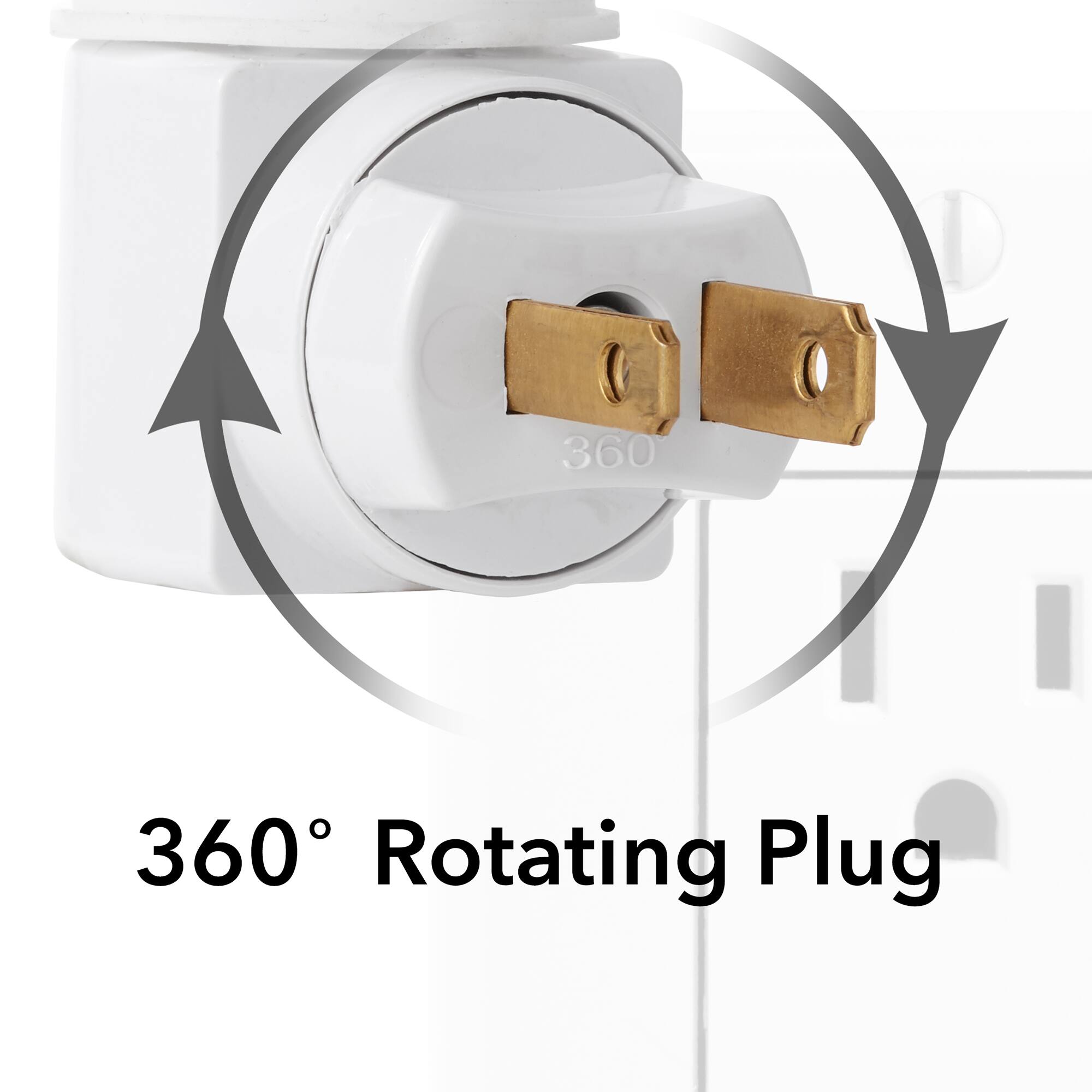 360° Rotating Plug
