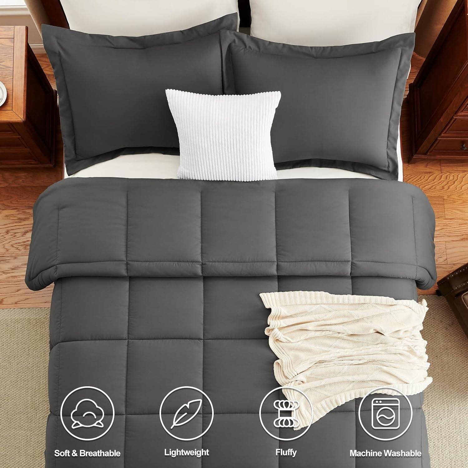 Soft & Breathable  
Lightweight  
Fluffy  
Machine Washable