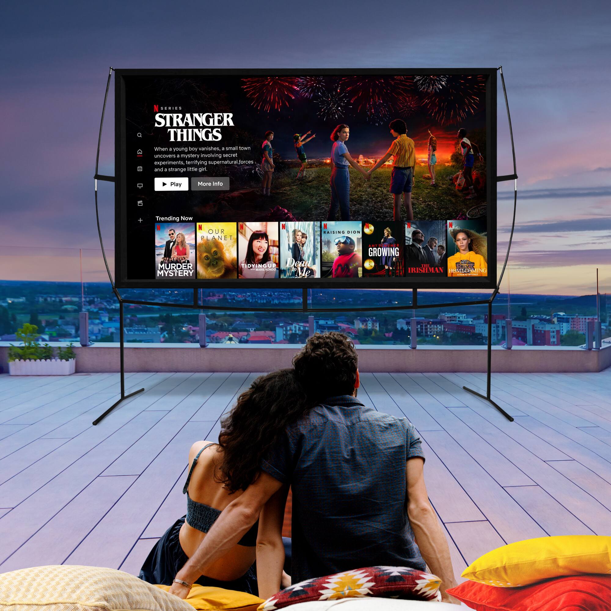 When a young boy vanishes, a small town uncovers a mystery involving supernatural forces and a strange little girl. Play More info. Trending Now: Our Planet, Raising Dion, Growing, Murder Mystery, To All the Boys I've Loved Before, Dear White People, The Irishman, The Last Dance.