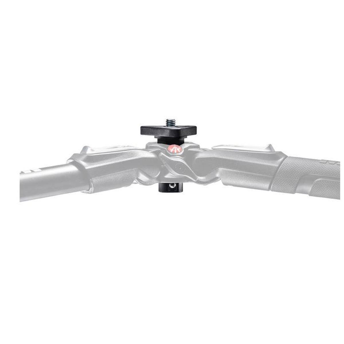 Front. Manfrotto - Manfrotto 190XLAA Low Angle Adapter for Select 190 Series Tripods.
