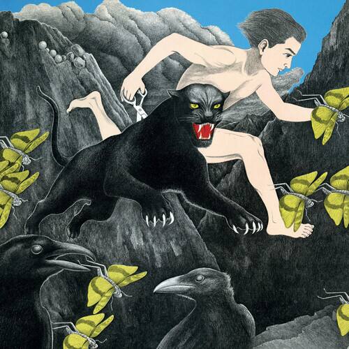 Front. A String of Paper Cranes Clenched Between My Teeth [LP].