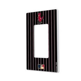 Keyscaper - Cooperstown Pinstripe Single Rocker Light Switch Plate - Multicolor