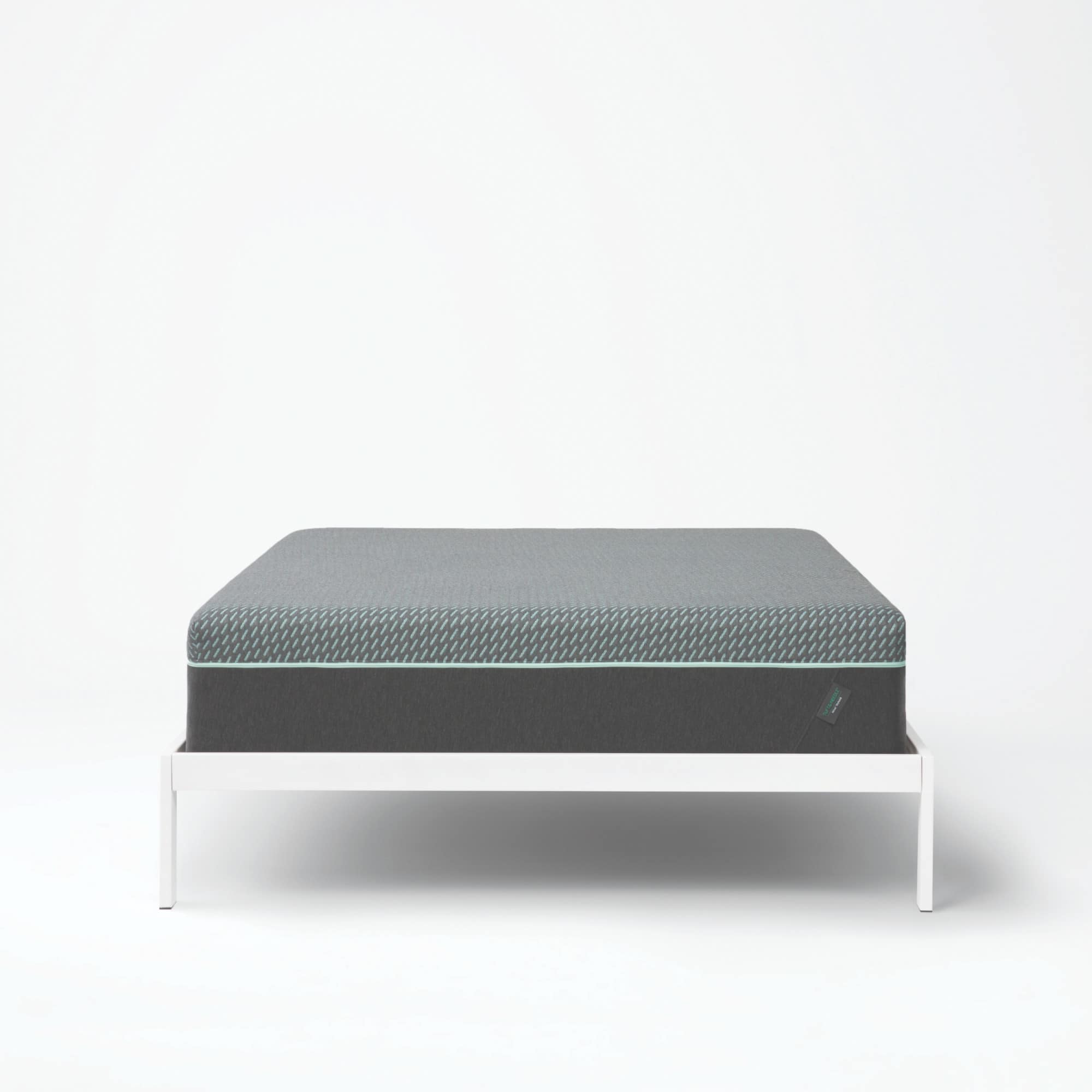 Tuft & Needle - The Mint Hybrid Mattress Twin XL - Gray - Front_Zoom