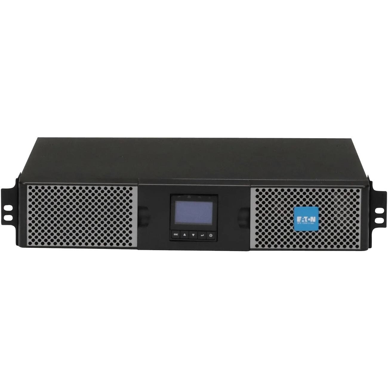Alt View 5. Eaton - Eaton 9PX 1500VA 1350W 120V Online Double-Conversion UPS - 5-15P, 8x 5-15R Outlets, Lithium-ion Battery, Cybersecure - Black,Silver.