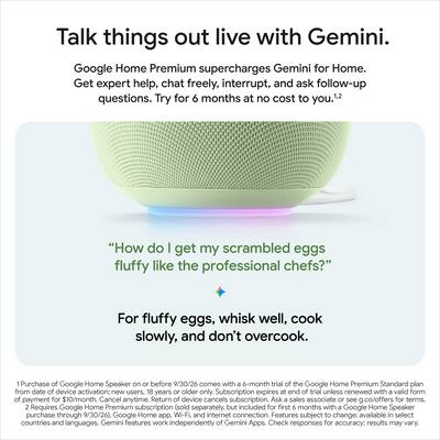 Google Home Speaker Smart Speaker with Gemini For Home Voice Google Home Speaker Smart Speaker with Gemini For Home Voice