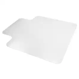 Floortex - Vinyl Rectangular Chair Mat for Hard Floor - 48" x 60" - Clear