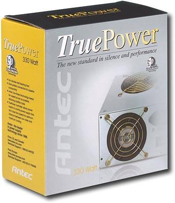 Angle Standard. Antec - TruePower 330-Watt ATX CPU Power Supply.