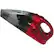 Front. Impress - GoVac Bagless Cordless Hand Vac - Red.