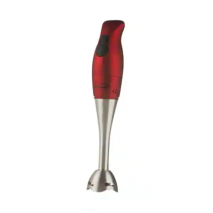 Angle. Brentwood - 2-Speed Hand Blender - Red.