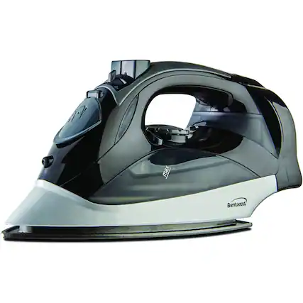 Angle. Brentwood - Steam Iron - Black.