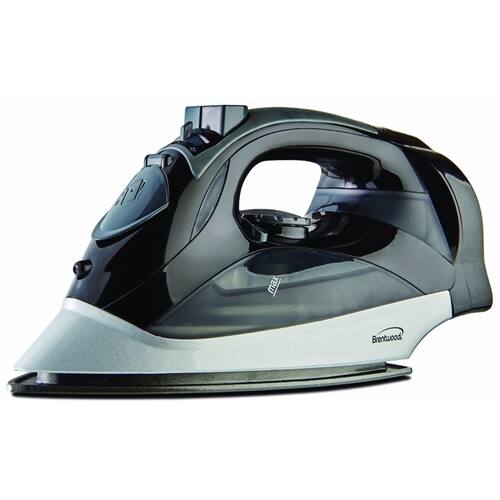 Brentwood - Steam Iron - Black - Angle