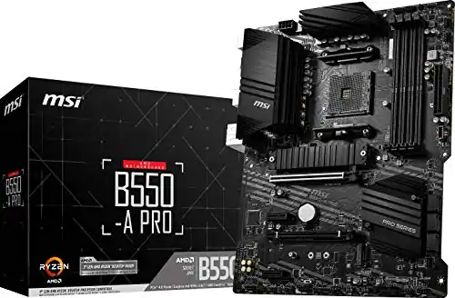 MSI B550 BSS0 PRO L-A PRO
AMD RYZEN
PRO SERIES