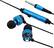 Alt View Standard 1. eForCity - Bundle In-Ear Stereo Headset - Blue/Black.