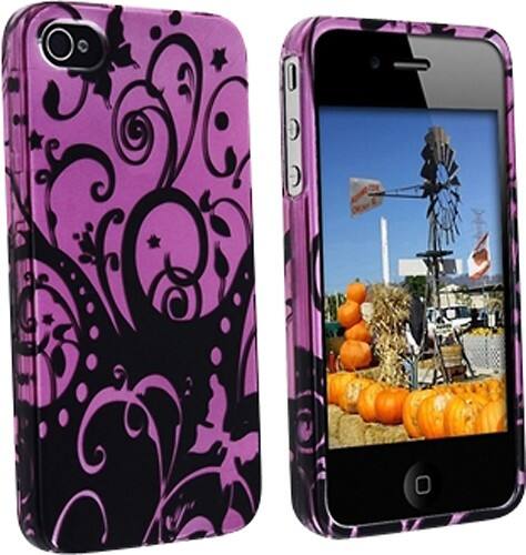 Angle Standard. eForCity - Bundle Snap-On Case for Apple® iPhone® 4 and 4S.