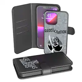 Keyscaper - NFL - Las Vegas Raiders iPhone Wallet Case - 15 - Black