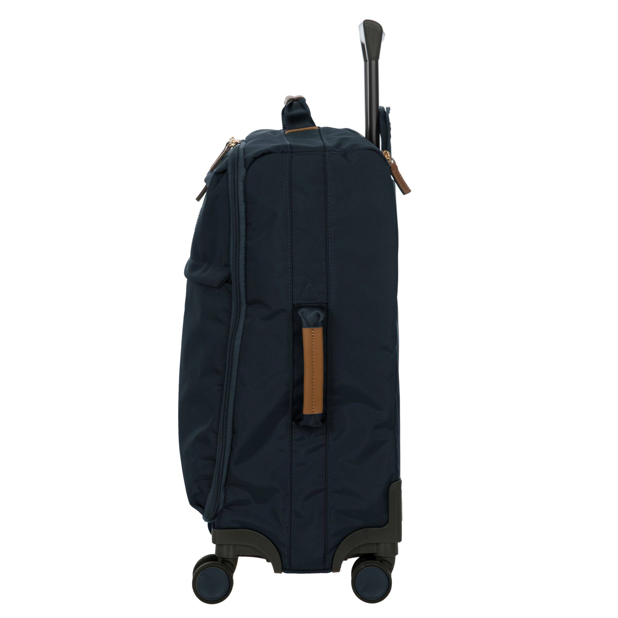 Back. Bric's - X-travel 21" Carry-On Spinner, Navy - Navy.