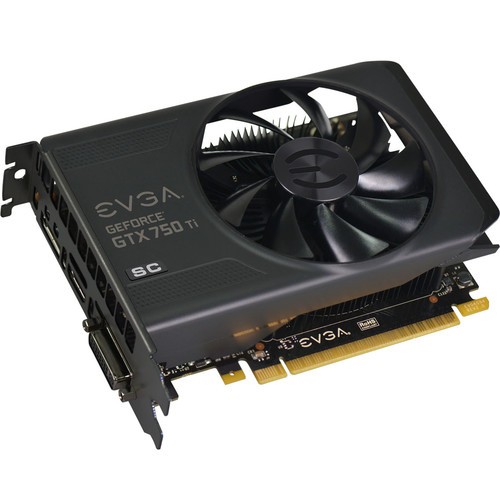  EVGA - GeForce GTX 750 Ti Graphic Card - 1.18 GHz Core - 2 GB GDDR5 SDRAM - PCI Express 3.0 x16