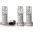 Panasonic - DECT 6.0 Cordless Phone - Silver - Larger Front